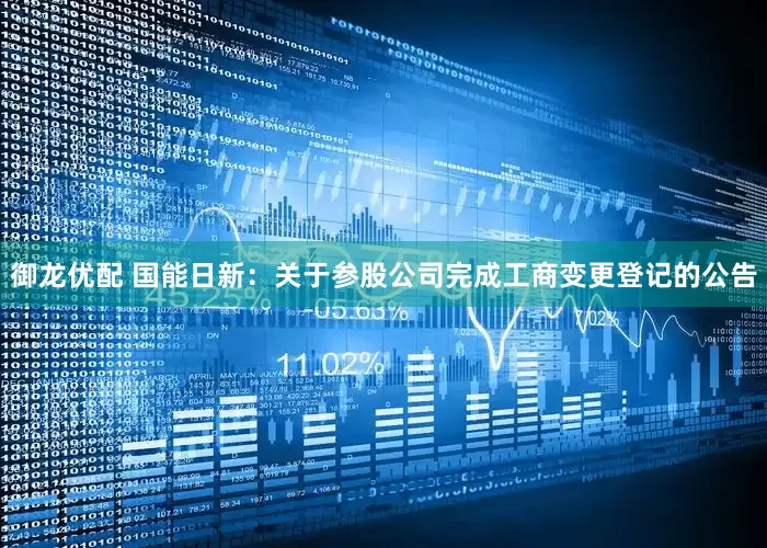 御龙优配 国能日新：关于参股公司完成工商变更登记的公告