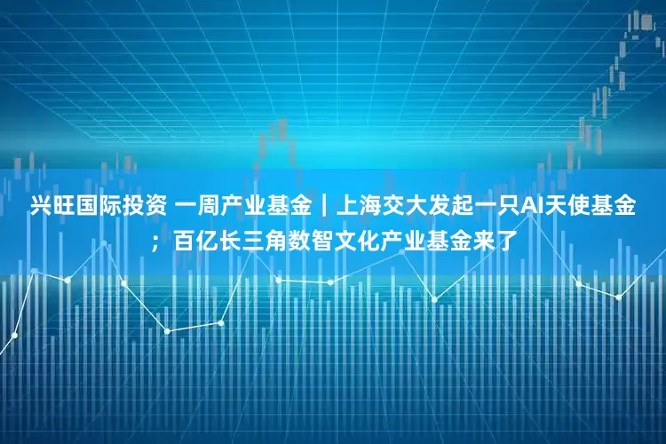 兴旺国际投资 一周产业基金｜上海交大发起一只AI天使基金；百亿长三角数智文化产业基金来了