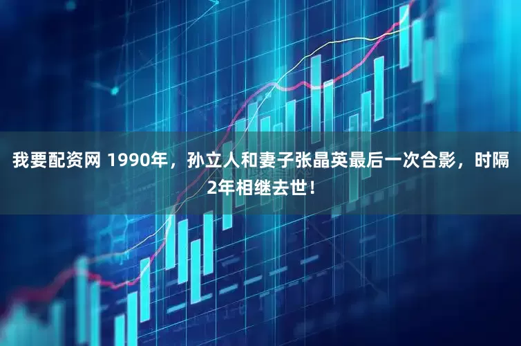 我要配资网 1990年，孙立人和妻子张晶英最后一次合影，时隔2年相继去世！